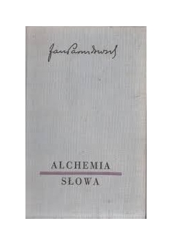 Alchmia słowa