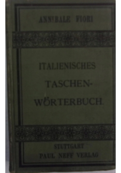 Italienische Taschenworterbuch