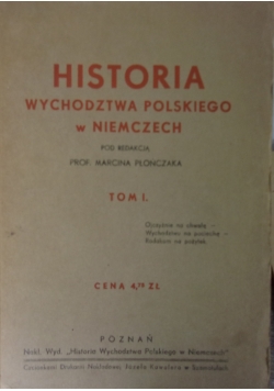 Historia wychodztwa Polskiego w Niemczech,1937r