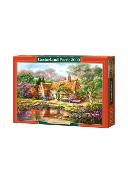 Puzzle 3000 Twilight at Woodgreen Pond CASTOR