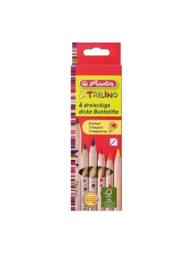 Kredki Trilino 6 kolorów