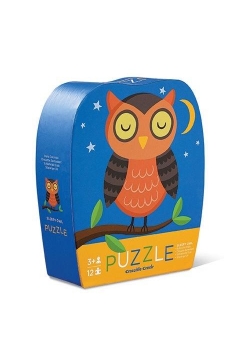 Puzzle 12 el. - Śpiąca Sowa