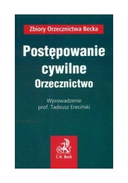 Postępowanie cywilne Orzecznictwo