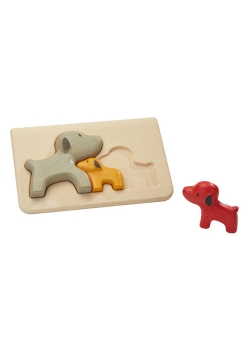 Pieski - Puzzle drewniane