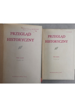 Przegląd historyczny, tom LXXIII