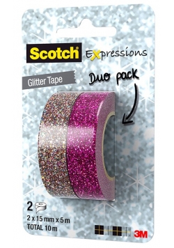 Taśma brokatowa SCOTCH® Expressions  15mm 5m