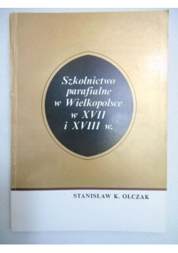 Szkolnictwo parafialne w Wielkopolsce