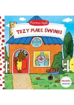 Pierwsze bajki.Trzy Małe Świnki. Pociągnij-Przesuń