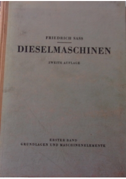 Dieselmachinen, zweite auflage, 1948r