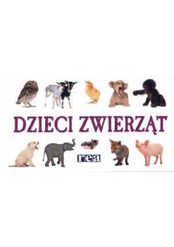 Rozkładanka - Dzieci zwierząt REA