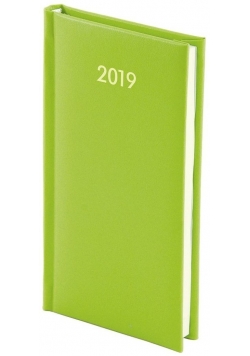 Kalendarz 2019 A6 tygodniowy Albit seledynowy
