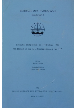 Tsukuba Symposium on Hydrology 1980