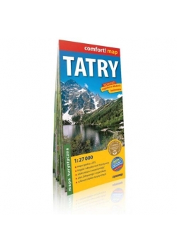 Comfort! map Tatry. Mapa turystyczna 1:27 000