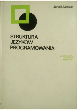 Struktura języków programowania