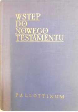 Wstęp do Nowego Testamentu