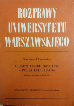 Rozprawy uniwersytetu warszawskiego