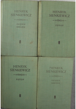 Sienkiewicz Powieść 4 książki
