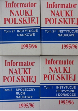 Informator nauki polskiej zestaw 4 książek