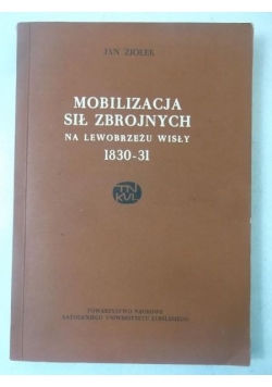 Mobilizacja sił zbrojnych na lewobrzeżu Wisły 1930-31
