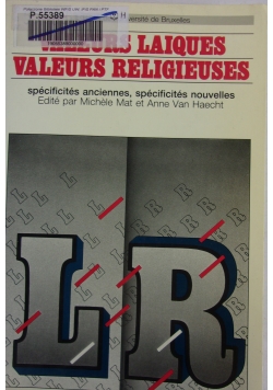 Valeurs Laiques Valeurs Religieuses