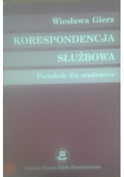Korespondencja służbowa