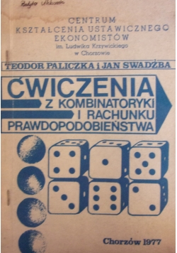 Ćwiczenia z kombinatoryki i rachunku prawdopodobieństwa