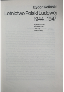 Lotnictwo Polski Ludowej 1944-1947