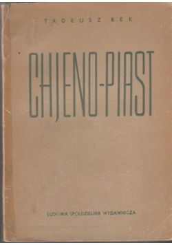 Chjeno Piast 1922 do 1926 w świetle obrad sejmu i senatu