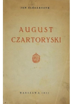 August Czartoryski, 1931 r.
