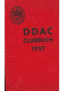 DDAC Clubbuch, 1937r.
