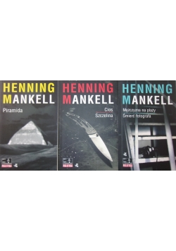 Mankell, zestaw 3 książek