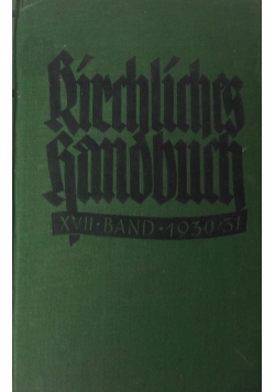 Kirchliches Handbuch fur das katolische Deutschland, 21. Band, 1939r.