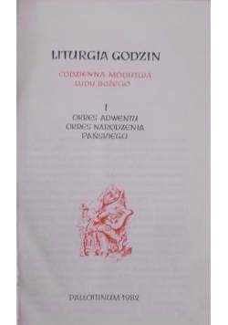 Liturgia godzin I