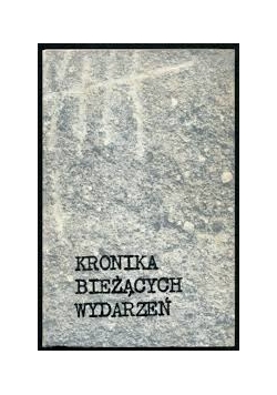 Kronika bieżących wydarzeń, tom II