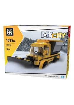 Klocki BLOCKI - MyCity Pług Śnieżny 153 elementy