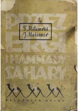 Przez Ergi i Hammady Sahary 1934 r.