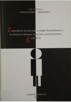 Zagrożenia społeczne w dobie transformacji w miastach średniej wielkości województwa śląskiego