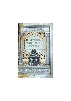 Il Pensiero Cristiano Pagine Scelte