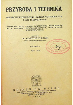 Przyroda i technika 1924 r