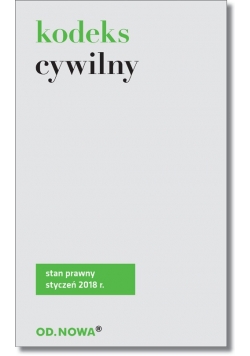 Kodeks cywilny, Nowa