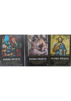 Pismo Święte Starego i Nowego Testamentu, Tom I-III