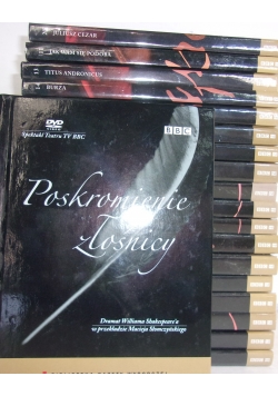 Dramaty Williama Shakespeare'a, 18 tomów +DVD, Nowe