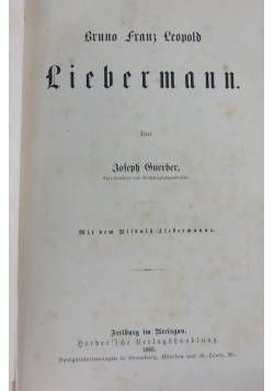 Bruno Franz Leopold liebermann, 1880r.
