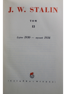 Dzieła Tom 13