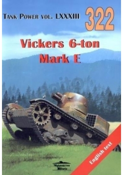 Vickers 6-ton Mark E. Tank Power vol. LXXXIII 322
