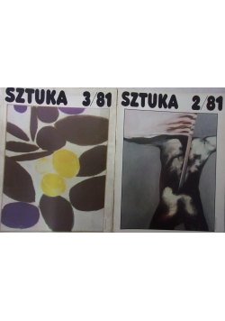 Dwumiesięczniki Sztuka 2/81 i 3/81