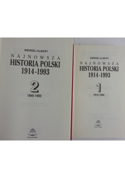 Najnowsza historia Polski 1914-1993, t. I-II