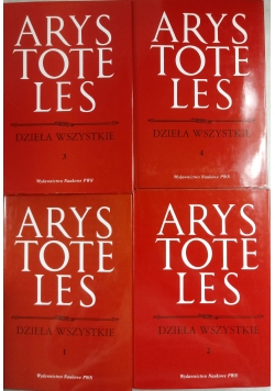 Arystoteles, zestaw 4 książek