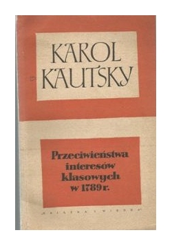Przeciwieństwa interesów klasowych w 1789 r.
