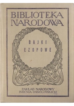 Biblioteka Narodowa Bajki Ezopowe